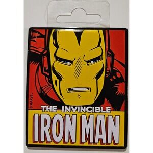 Marvel The Invincible Iron Man Magnet Comic Book Style Art